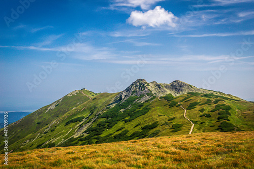Obraz na płótnie Tatry Zachodnie w salonie