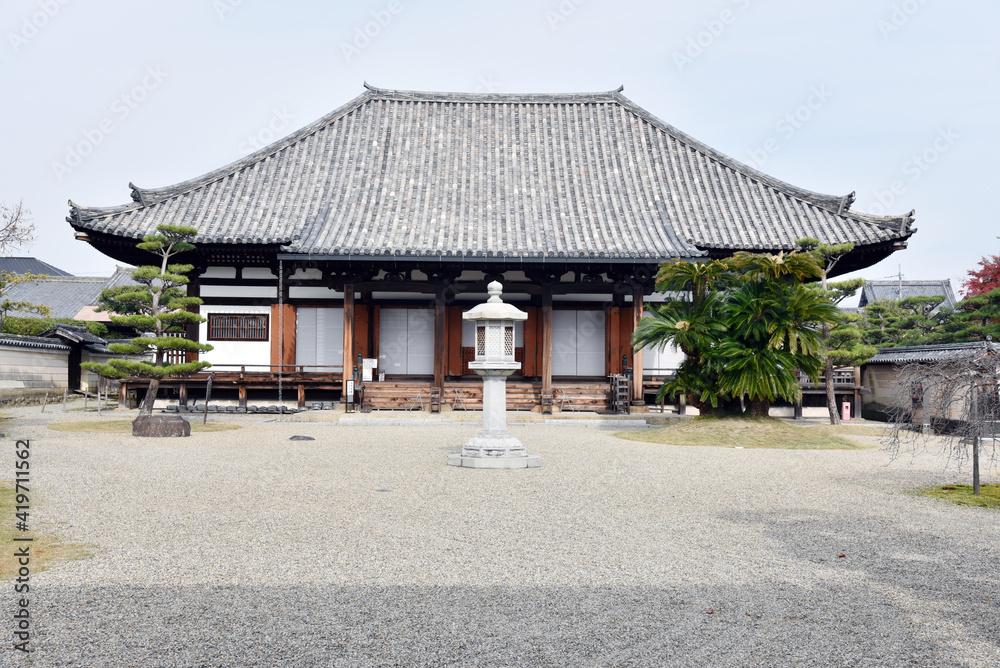 法華寺　本堂　奈良市