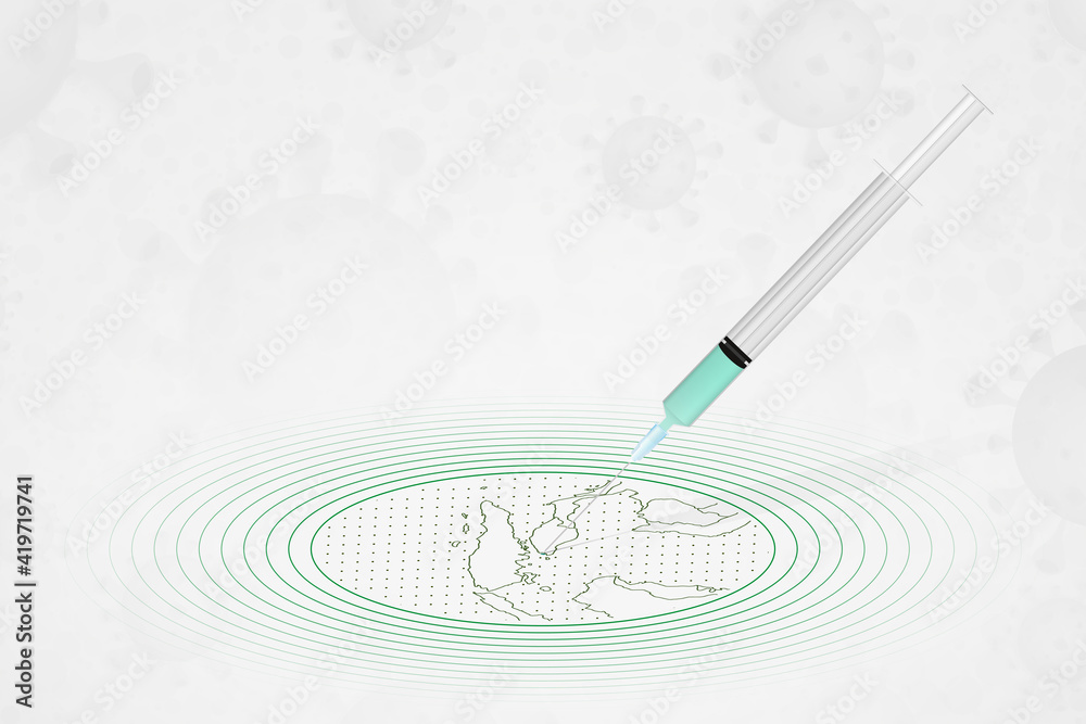 Singapore vaccination concept, vaccine injection in map of Singapore. Vaccine and vaccination against coronavirus, COVID-19. Singapore vaccination concept, vaccine injection in map of Singapore. Vaccine and vaccination against coronavirus, COVID-19.