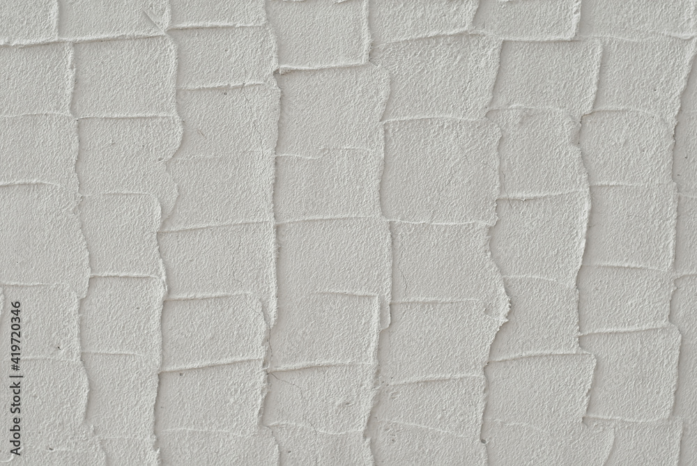 Plaster on a white wall. Concrete wall texture close up. Plaster on a white wall. Concrete wall texture close up.