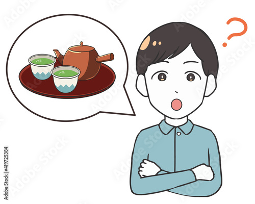 お茶＆急須について考える　男性