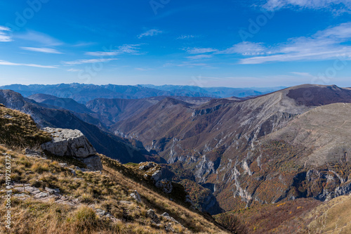 landscape in the mountains