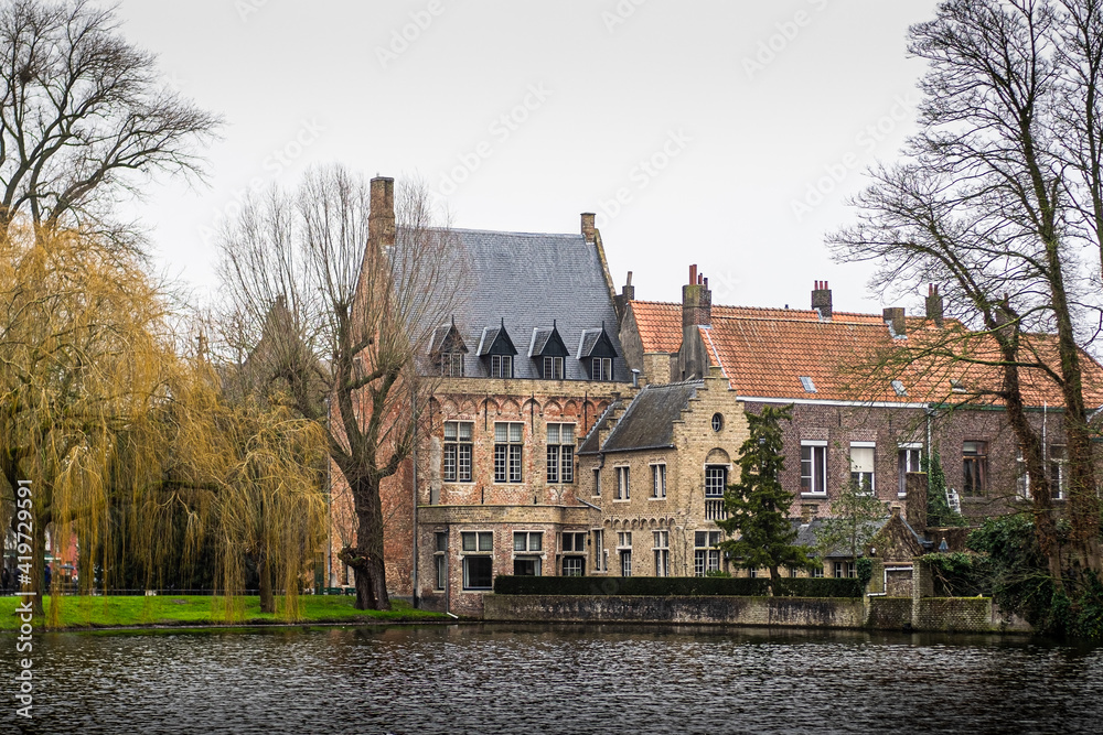 Fototapeta premium Lake of love in city