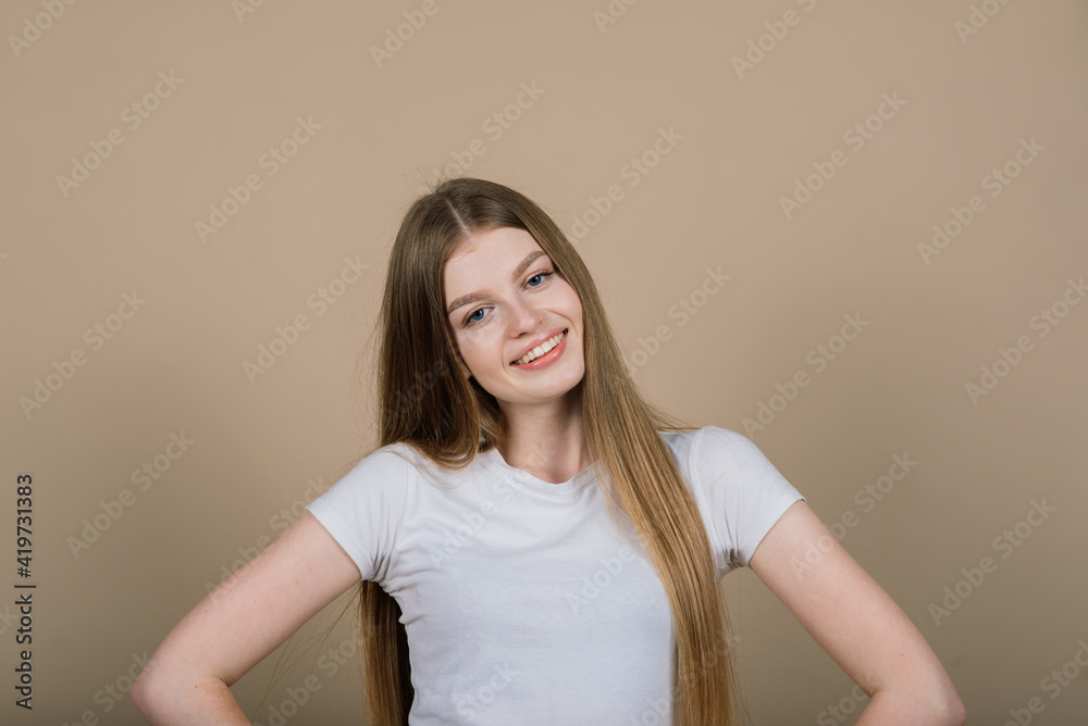 Emotional portrait of surprised woman. Amazement emotion. Studio isolated shooting. Emotional portrait of surprised woman. Amazement emotion. Studio isolated shooting.