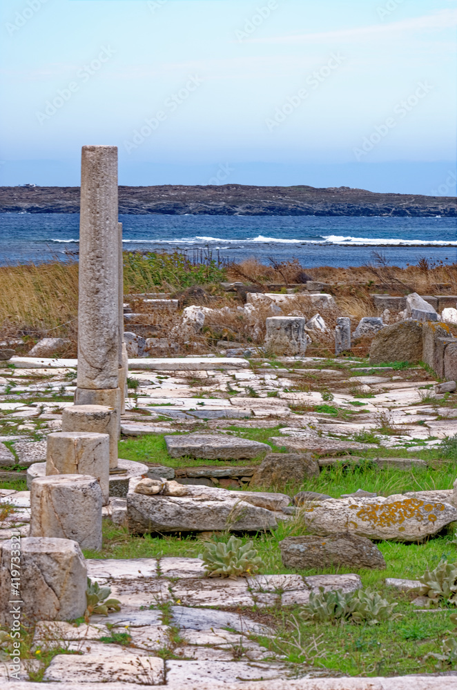 Archaeological Site of Delos - Mykonos - Greece