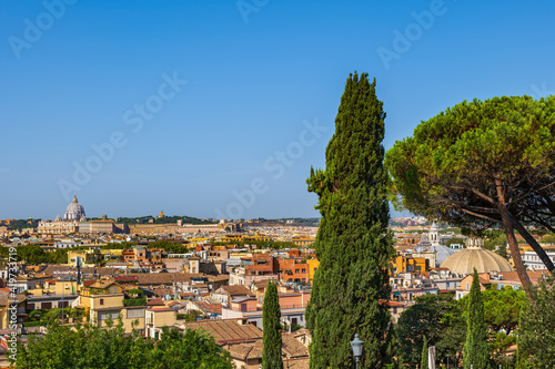 Italy, Rome, High angle view of city photo