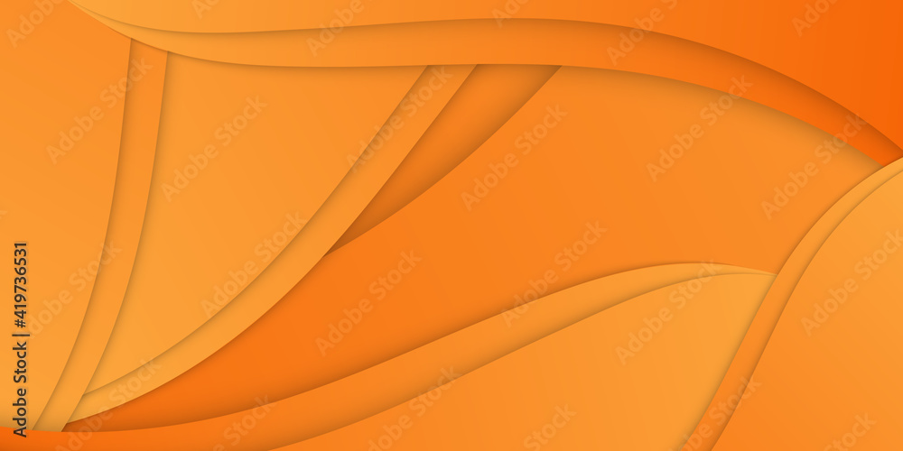 Fototapeta premium Yellow orange abstract background 