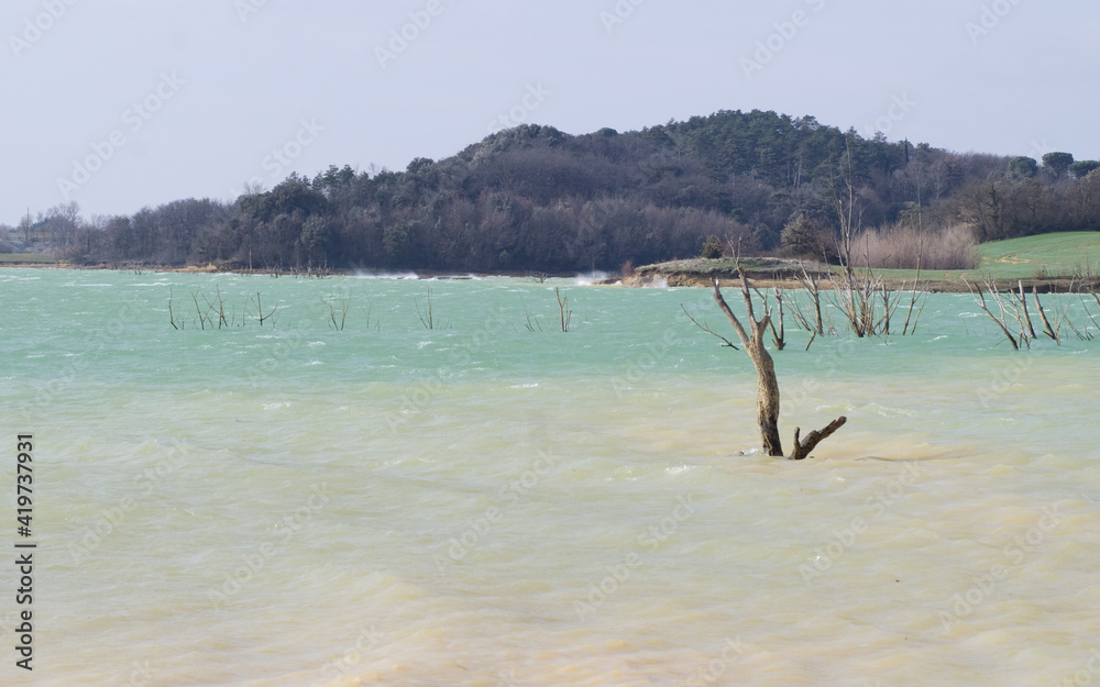 Fototapeta premium Lac de la Ganguise