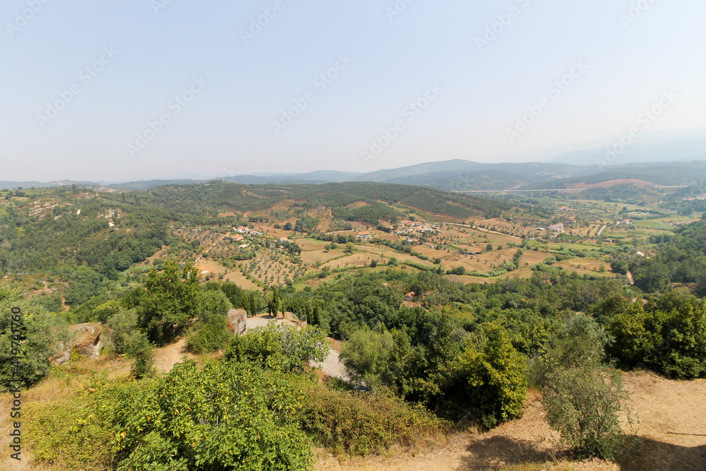 View from de Castle of Penela, Portugal