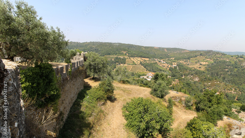View from de Castle of Penela, Portugal View from de Castle of Penela, Portugal