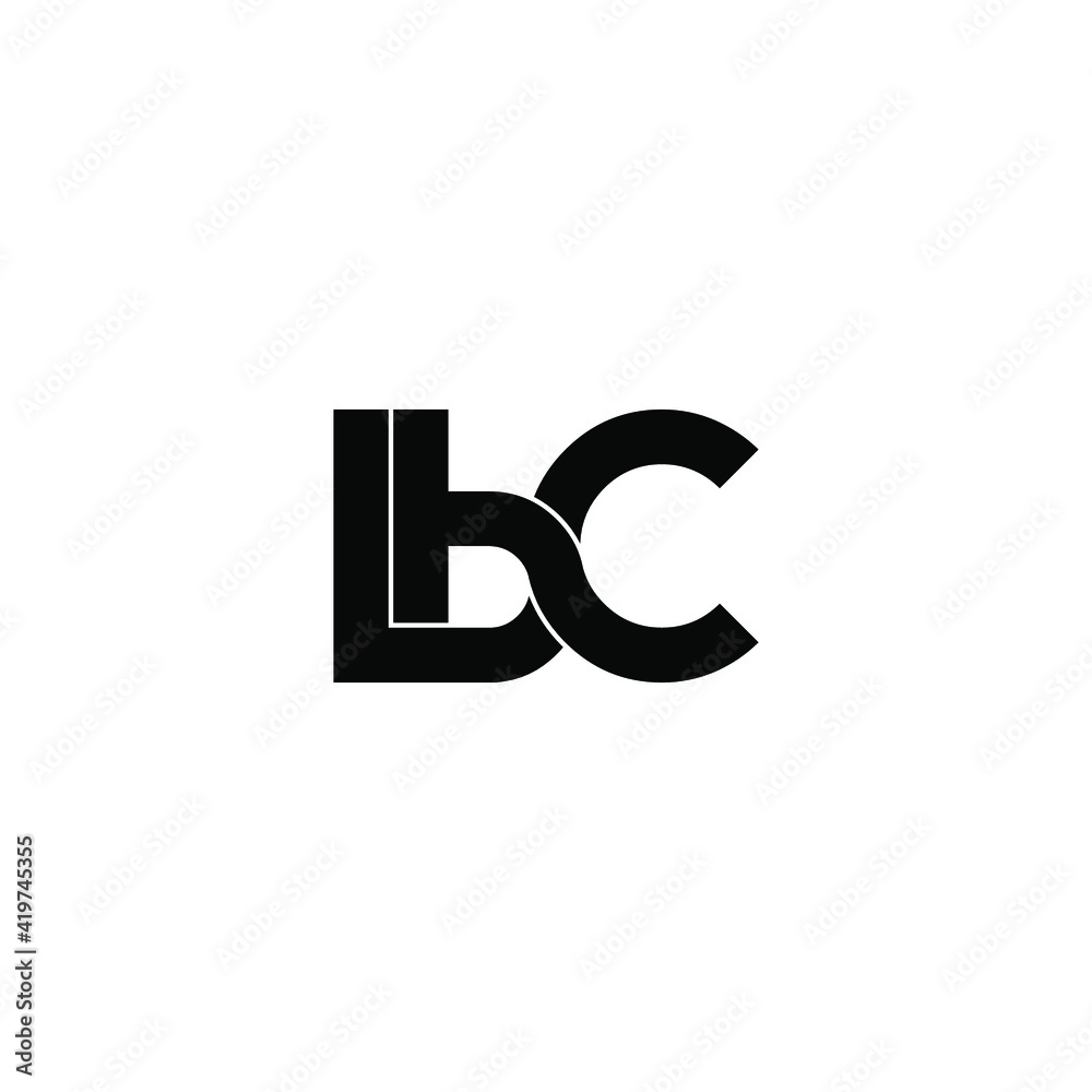 lbc letter original monogram logo design lbc letter original monogram logo design