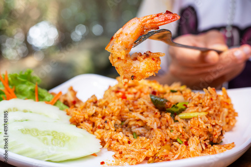 Photos Fried Rice Tom Yum Kung Thai food