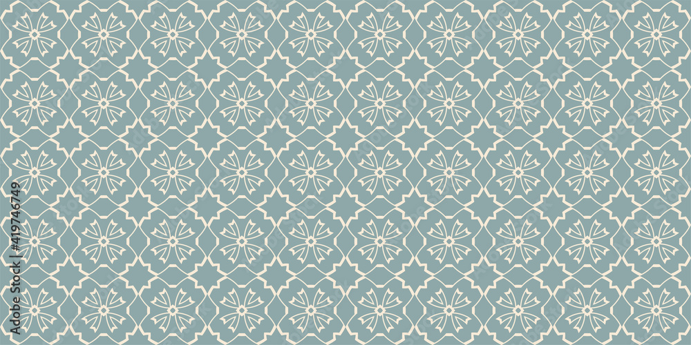 Seamless pattern in vintage style. Wallpaper texture for your design