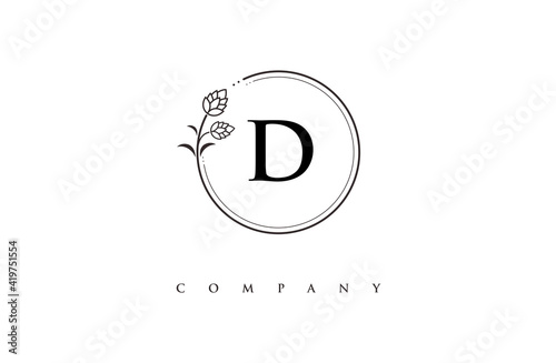 initial D logo design vector