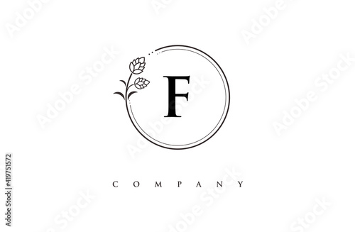 Free Download initial F logo design vector - GFXLoad
