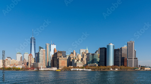 Daytime view of lower Manhattan, New York City. © hit1912