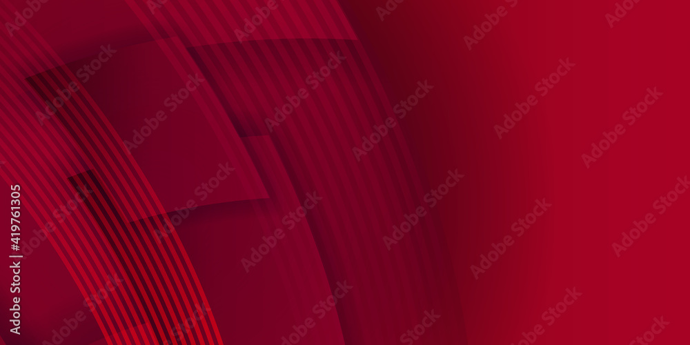 Red maroon 3d abstract backgrund vector, modern corporate concept ...