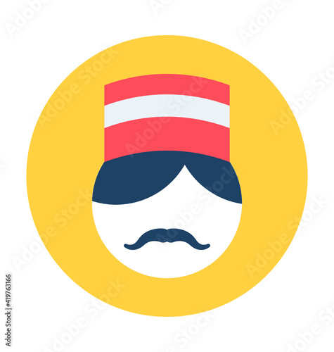 Cook Vector Illustration