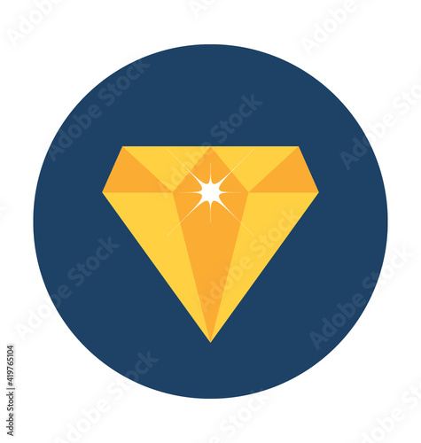 Diamond Vector Icon