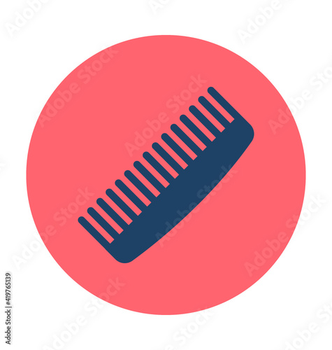 Comb Vector Icon