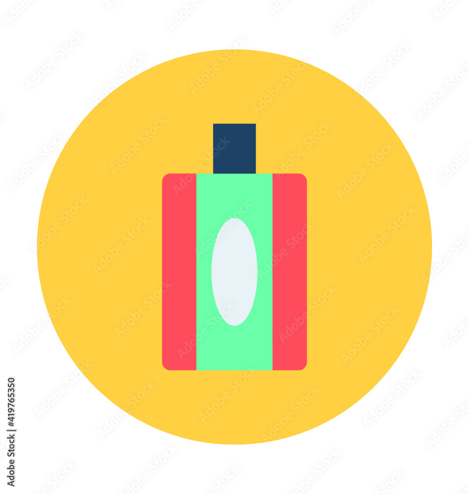 Oil Bottle Vector Icon Oil Bottle Vector Icon
