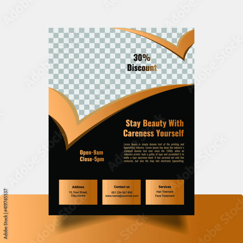Unique Beauty Spa Poster