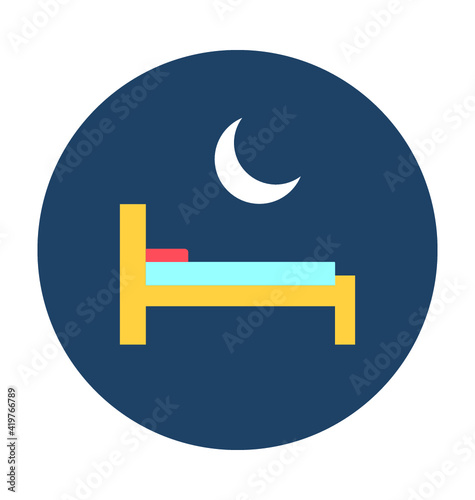 Bed Vector Icon