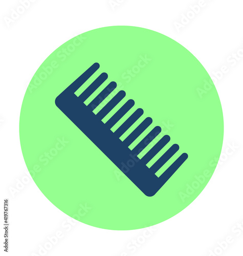 Comb Vector Icon