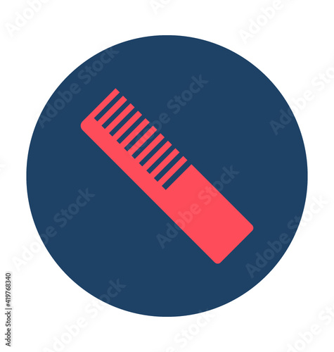 Comb Vector Icon