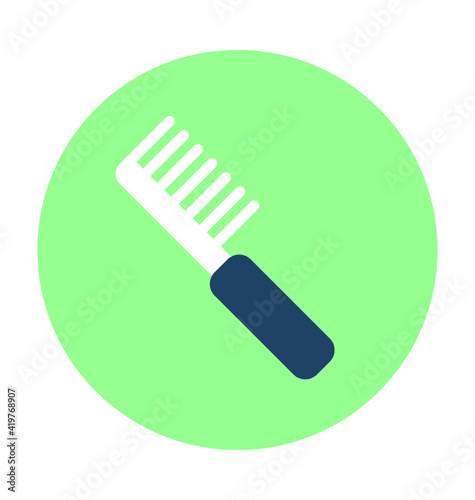 Comb Vector Icon