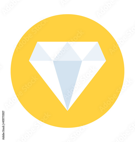 Diamond Vector Icon