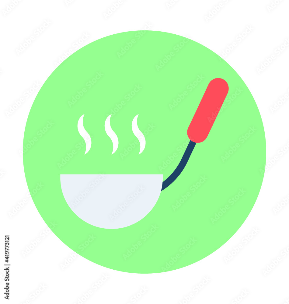 Ladle Vector Icon Ladle Vector Icon