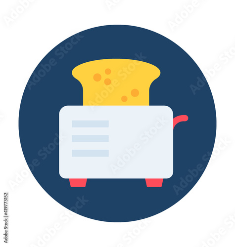 Toaster Vector Icon