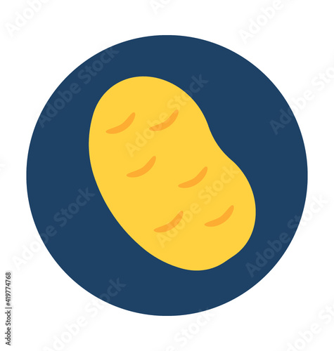 Potato Vector Icon