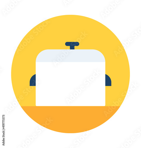 Cooking Pan Vector Icon
