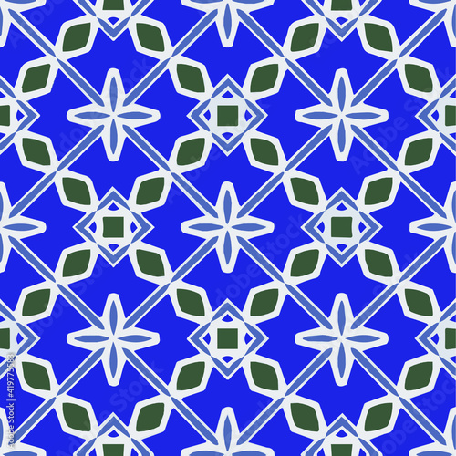 Geometric vector pattern with triangular elements. Seamless abstract ornament for wallpapers and backgrounds. 