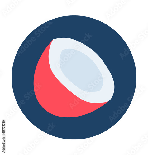 Coconut Ve ctor Icon