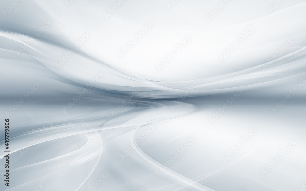 White and grey flow waves background. Abstract perspective creative graphic for web. Modern business style. White and grey flow waves background. Abstract perspective creative graphic for web. Modern business style.