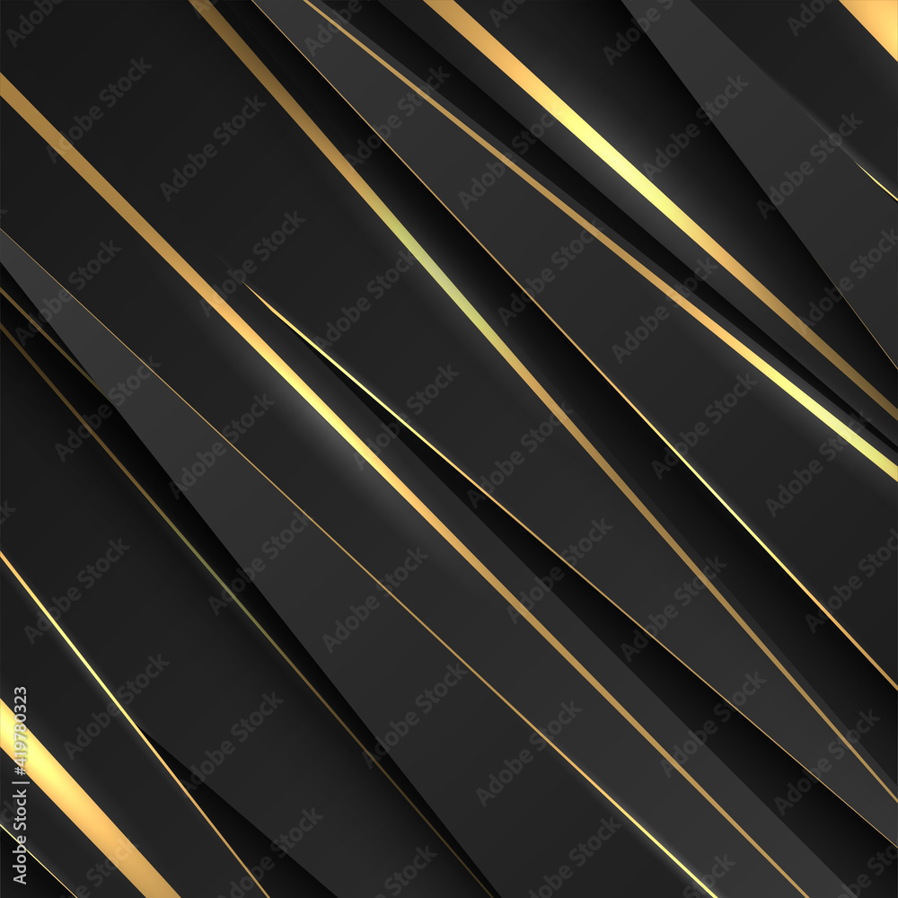 Abstract gold on black metallic texture Abstract gold on black metallic texture