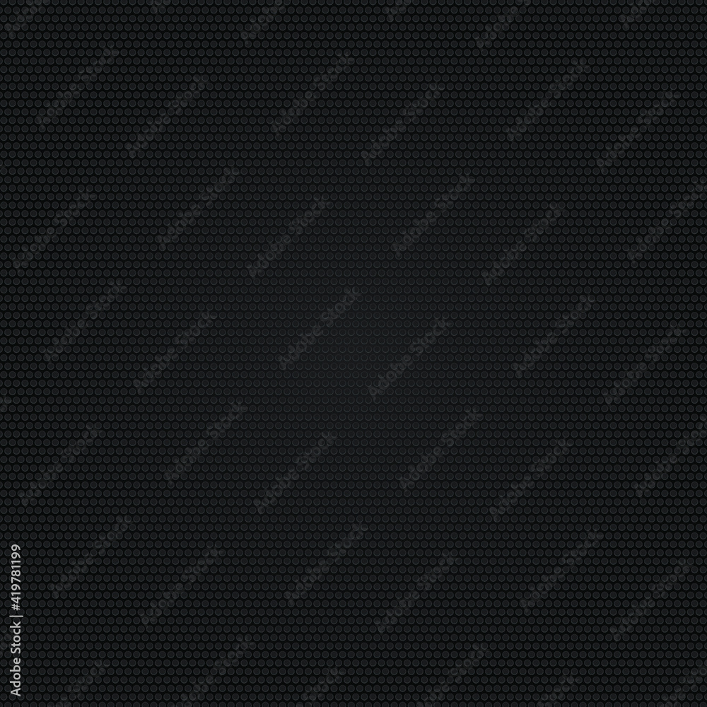 Black Steel Grating Background Vector Illustration.