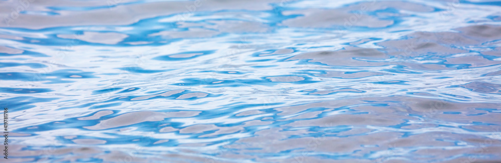 The smooth surface of the sea as an abstract The smooth surface of the sea as an abstract
