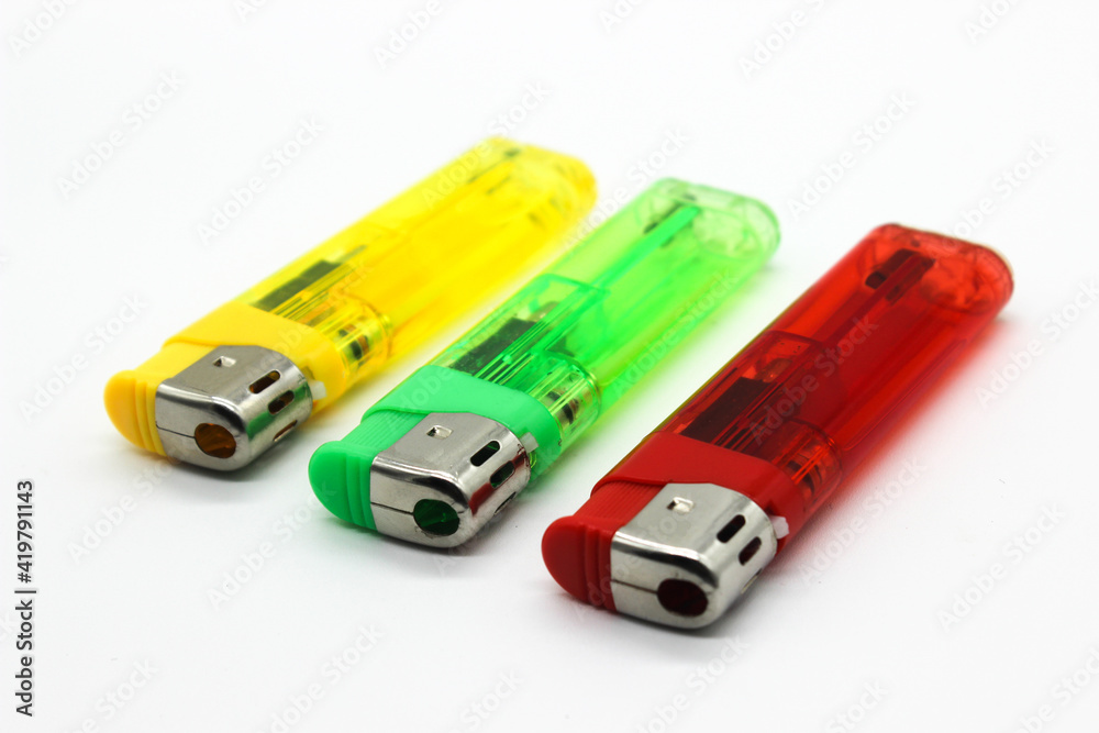 A picture of cigar lighter isolated on white background A picture of cigar lighter isolated on white background