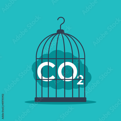 Carbon Capture Technology - CO2 in birdcage