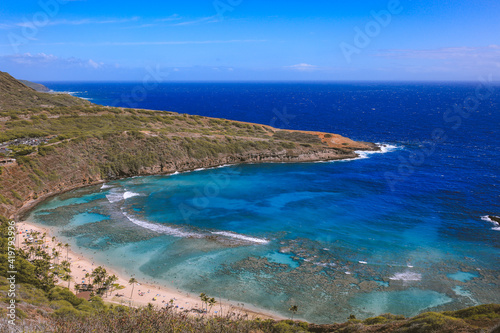 Hanauma bay Oahu island Hawaii | Sea Nature Ocean Landscape Beach Travel
