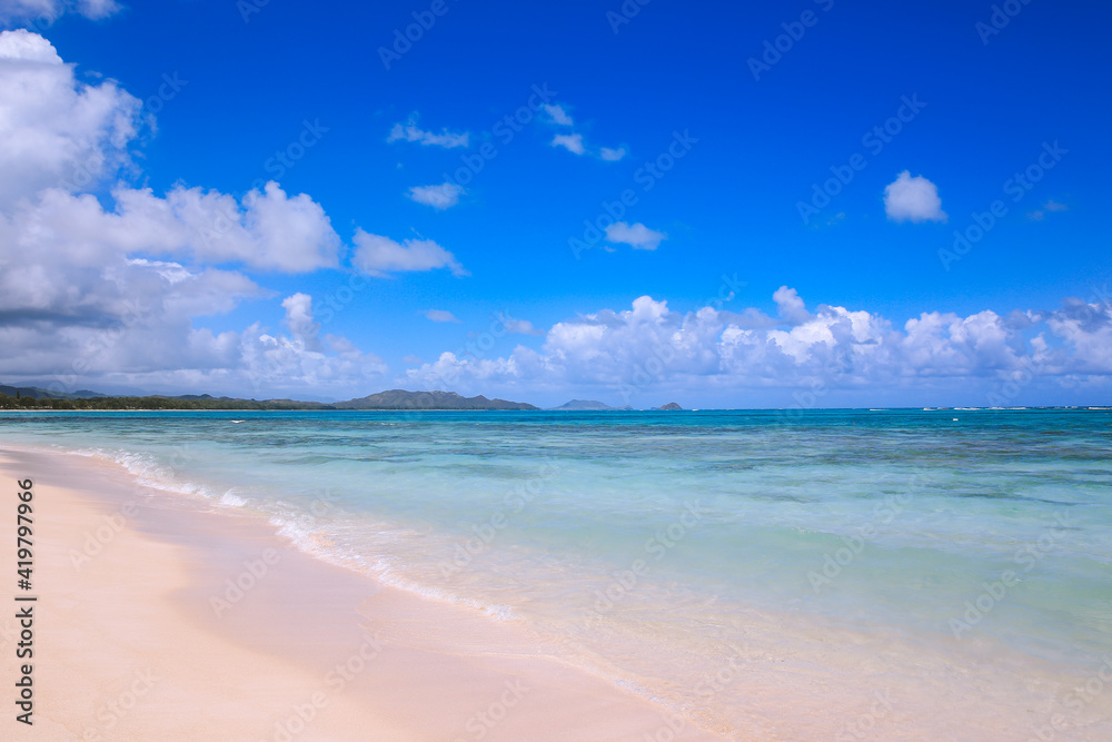 Kaiona Beach Park Waimanalo Oahu Hawaii