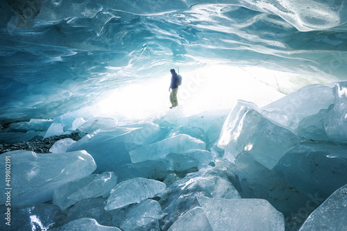 Zinal Glacier, Val d'Anniviers, Valais photo