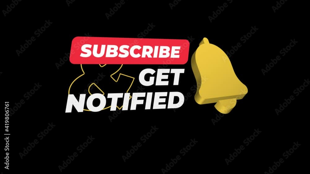 Subscribe & get notified