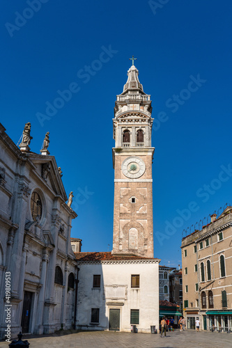 Campo and Chiesa Parrocchia di Santa Maria Formosa in Venice, Italy