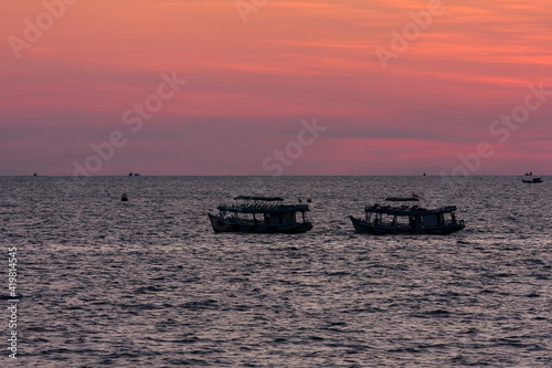 Sunset on the sea, Phú Quốc, Vietnam, Asia © Reise-und Naturfoto