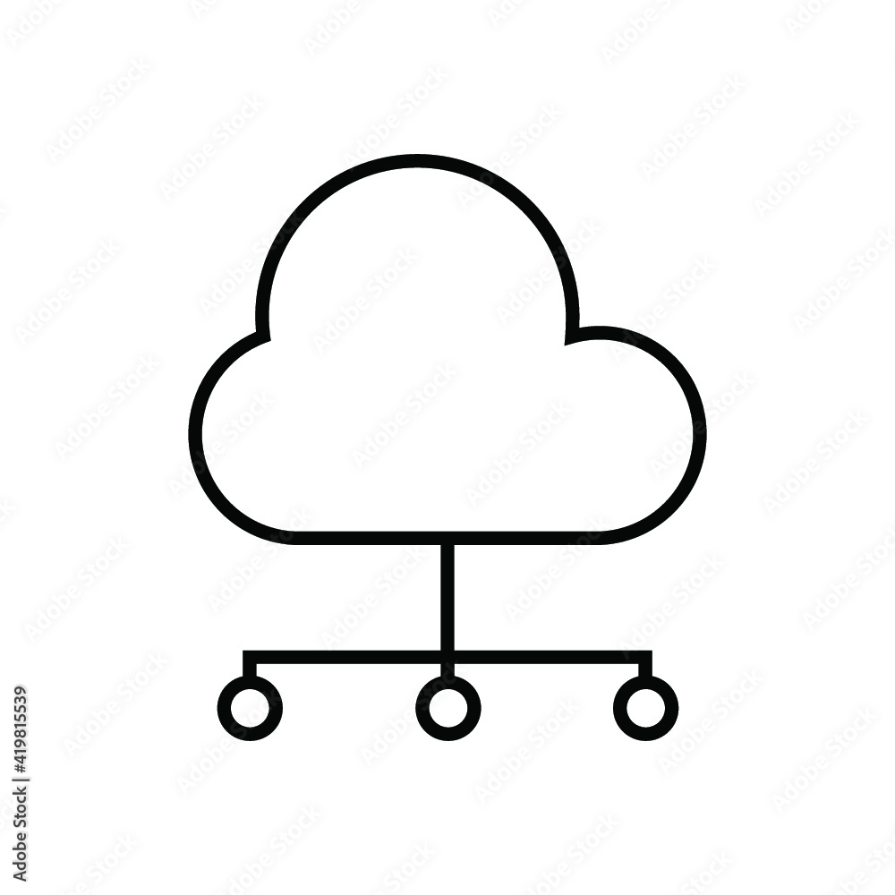 cloud platform icon cloud platform icon